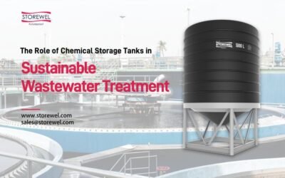 How Chemical Storage Tanks Contribute to Sustainable Wastewater Treatment