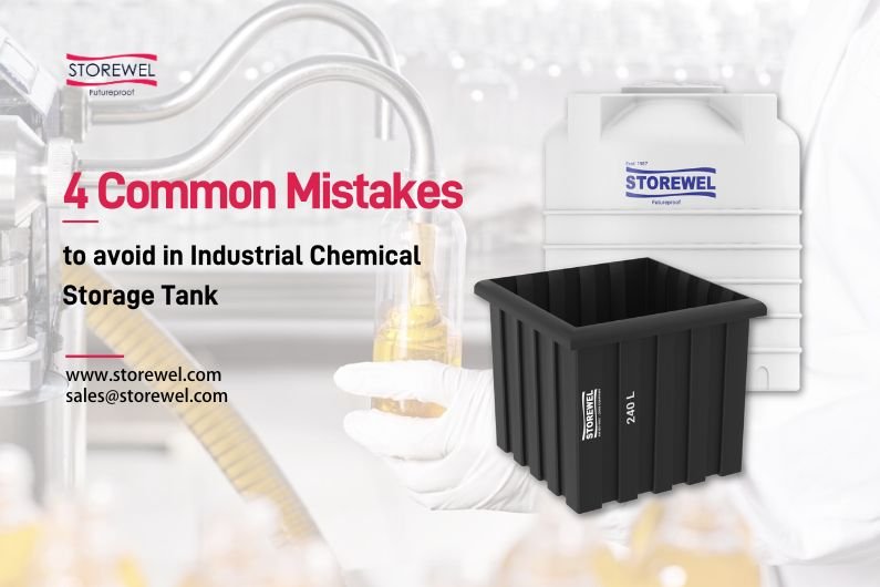 Common Mistakes to Avoid When Storing Chemicals in Industrial Tanks